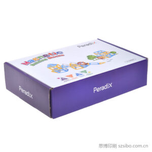 磁力片玩具积木飞机盒快递盒定制 跨境电商产品包装