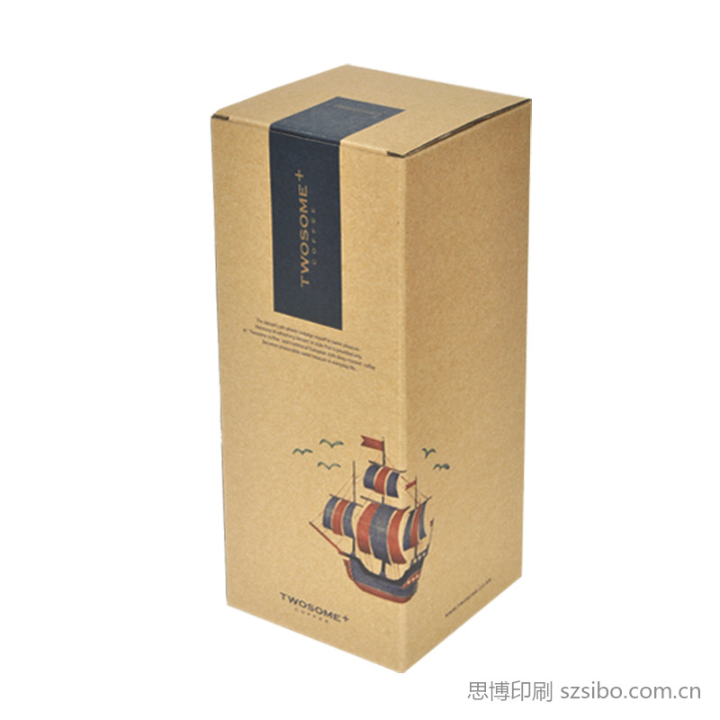 保温杯水杯纸牛卡坑盒 亚马逊产品包装