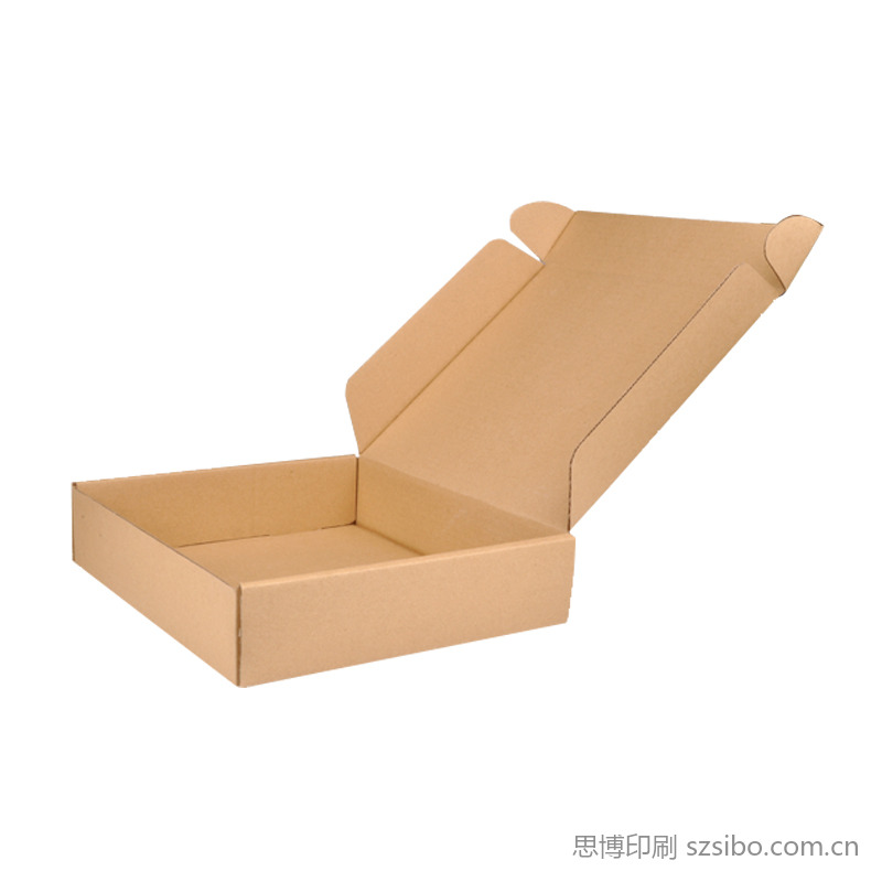 牛皮纸飞机盒定制 出口包装方案
