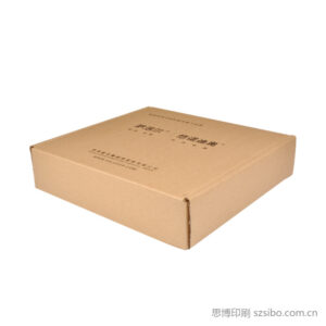 高性价牛皮纸瓦楞纸飞机盒 亚马逊产品包装