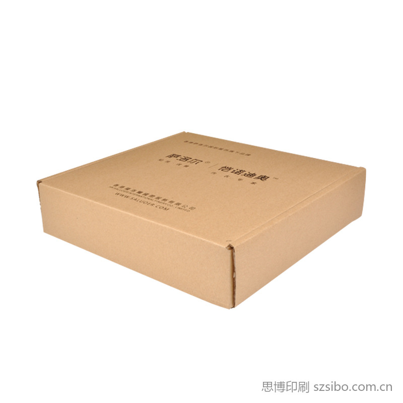 高性价牛皮纸瓦楞纸飞机盒 亚马逊产品包装