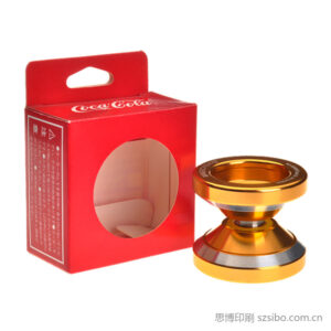 白卡纸过哑膜悠悠球开窗包装彩盒