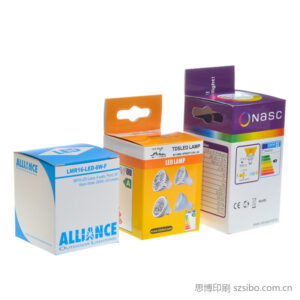 LED灯卡盒定制 跨境包装定制
