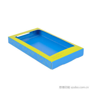 手机保护套开窗彩盒 外贸出口包装
