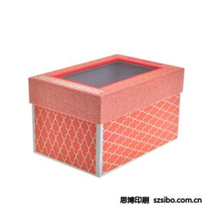 礼物天地盒开窗